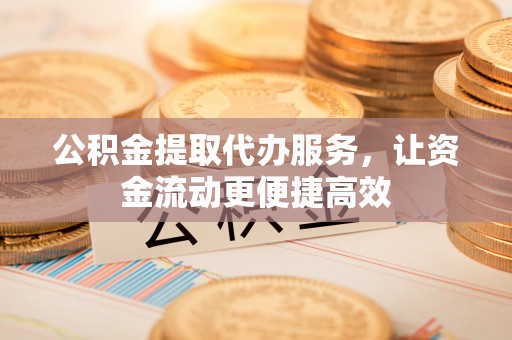 埔盐公积金提取代办服务，让资金流动更便捷高效