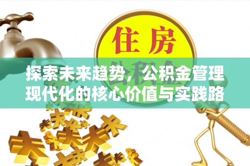 埔盐探索未来趋势，公积金管理现代化的核心价值与实践路径