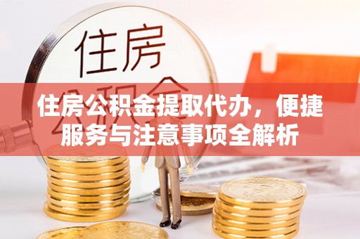 埔盐住房公积金提取代办，便捷服务与注意事项全解析