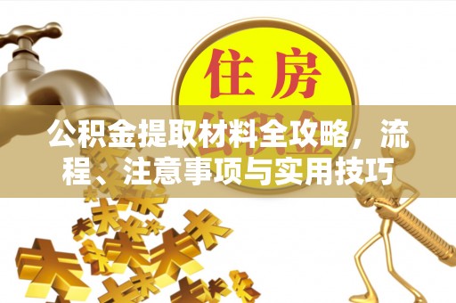 埔盐公积金提取材料全攻略，流程、注意事项与实用技巧