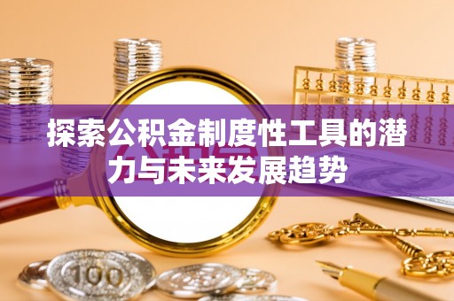 埔盐探索公积金制度性工具的潜力与未来发展趋势